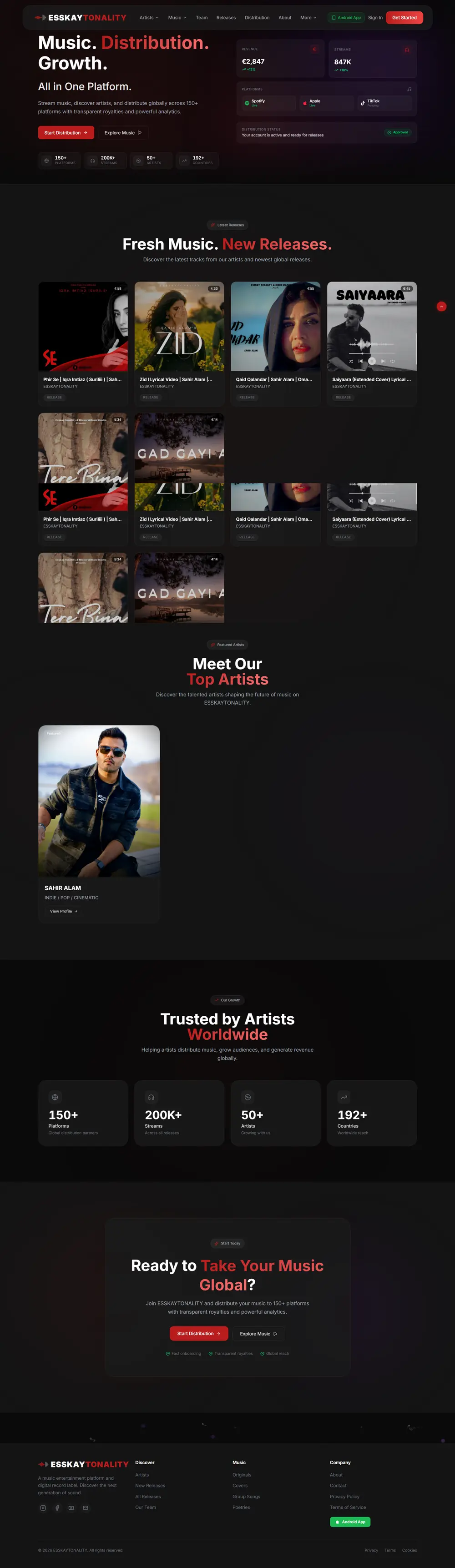 Esskaytonality Home page